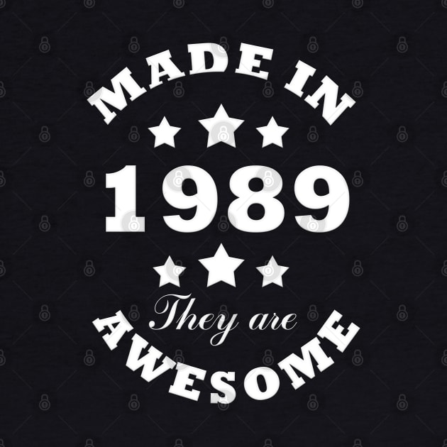 Made in 1989 the are awesome by  Memosh Everything 